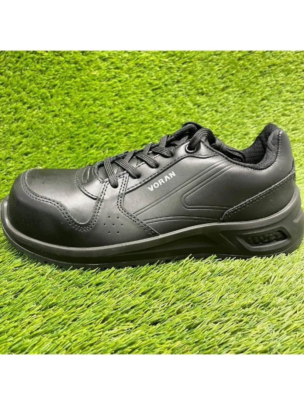 Voran Sportsafe Energy 410N Women Size 8.5 Black Composite Toe Safety Work Shoes